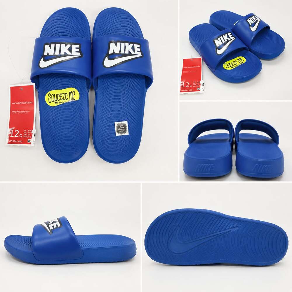 Nike Kawa Slide Sandals, Blue, Size 12c